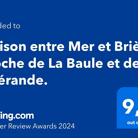 Maison Entre Et Briere. Proche De La Baule Et De Guerande. Σπίτι διακοπών *