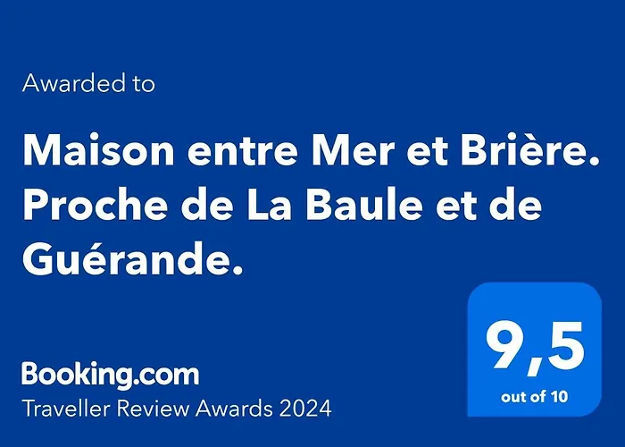 Maison Entre Et Briere. Proche De La Baule Et De Guerande. Dom wakacyjny *